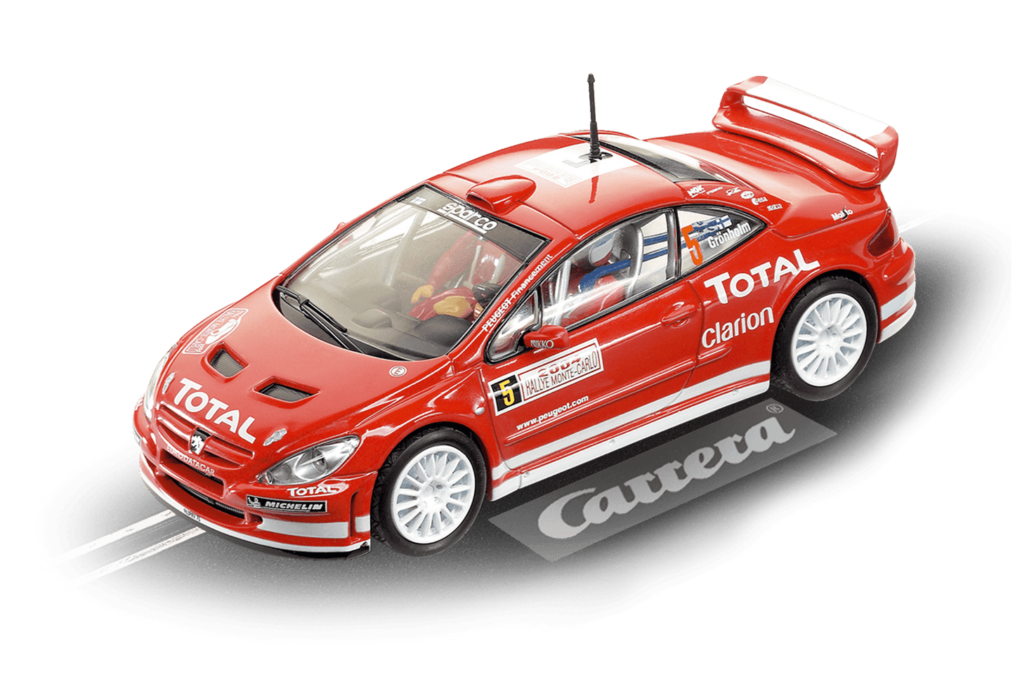 Carrera Evolution | Peugeot 307 WRC | #5 Marlboro Peugeot Total | 25731 | 1/32 Slot Car