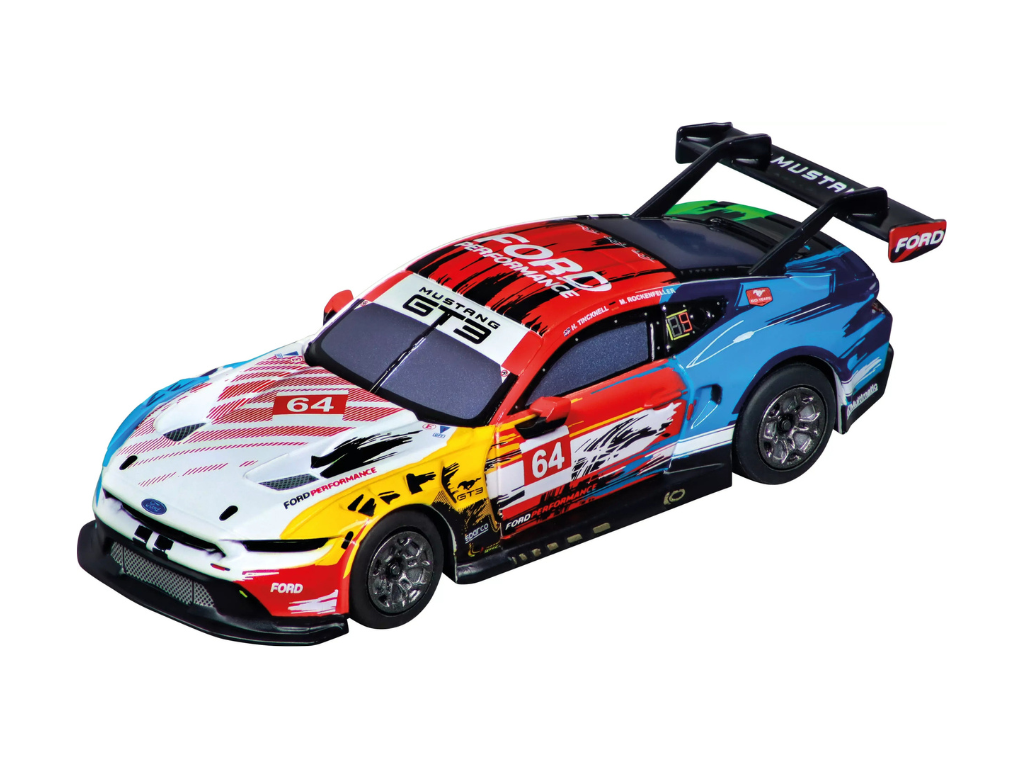 Carrera Hybrid | Ford Mustang GT3 | #64 Champion Spirit | 51018 | 1/50 Slot Car