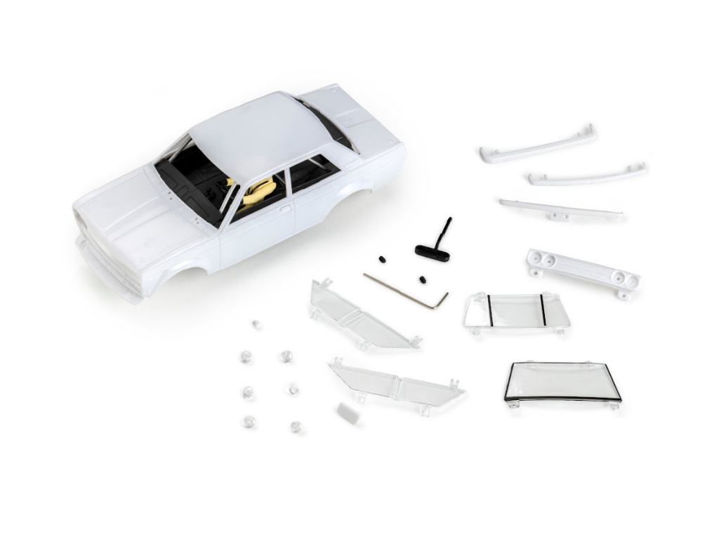 Slot.it | Body Shell Kit | Datsun 510 | White | CS59b | 1/32 Slot Car Parts