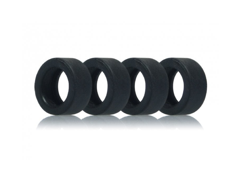 Slot.it | C1 Rubber Tires | 20x9.5mm - Slick | x4 Pack | PT1140C1