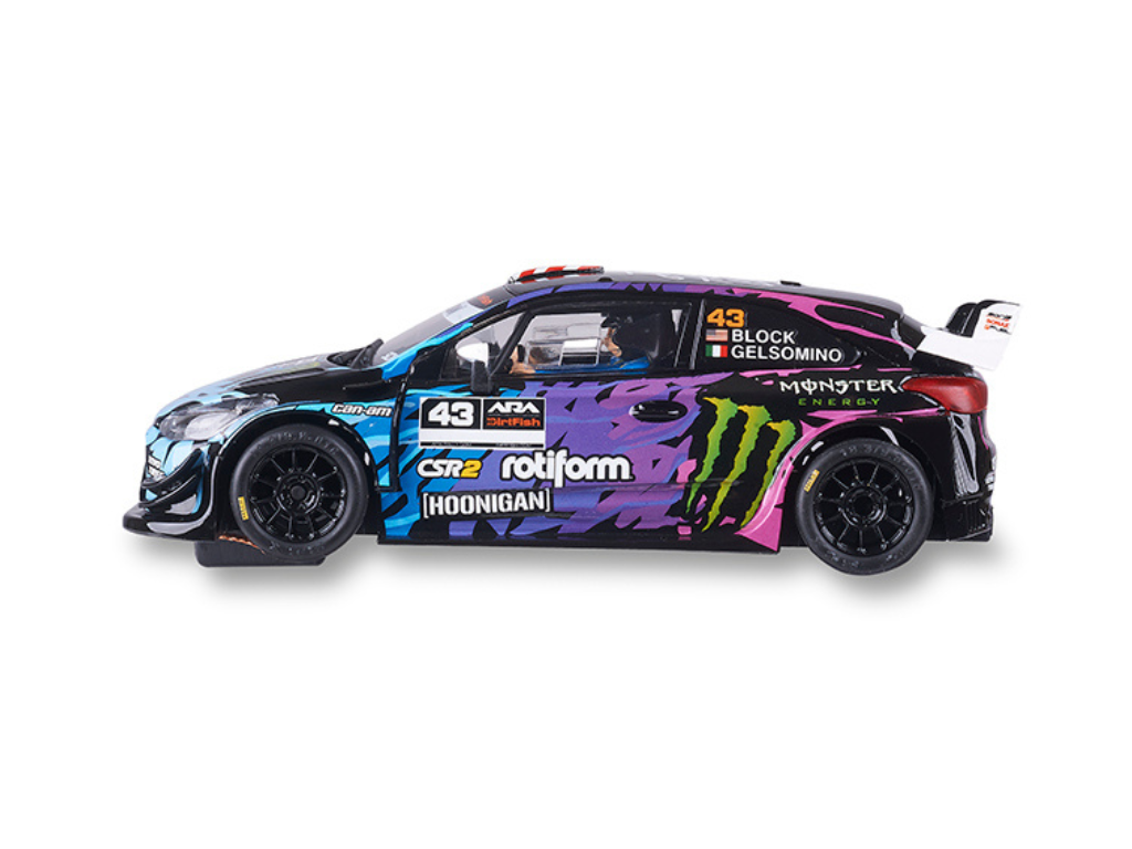 SCX Classic | Hyundai i20 Coupe WRC | #43 Hoonigan Racing | U10454 | 1/32 Slot Car