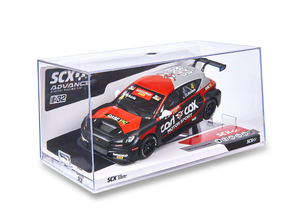 SCX Advance | Cupra León Competición TCR | #4 Carl Cox | E10614 | 1/32 Slot Car