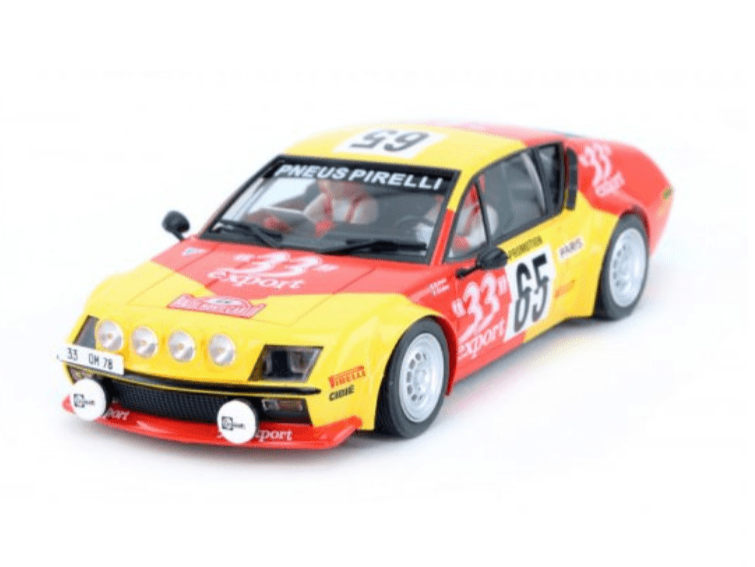 Avant Slot | Alpine A310 V6 | #65 “33” Export - WRC 1984 | 51111