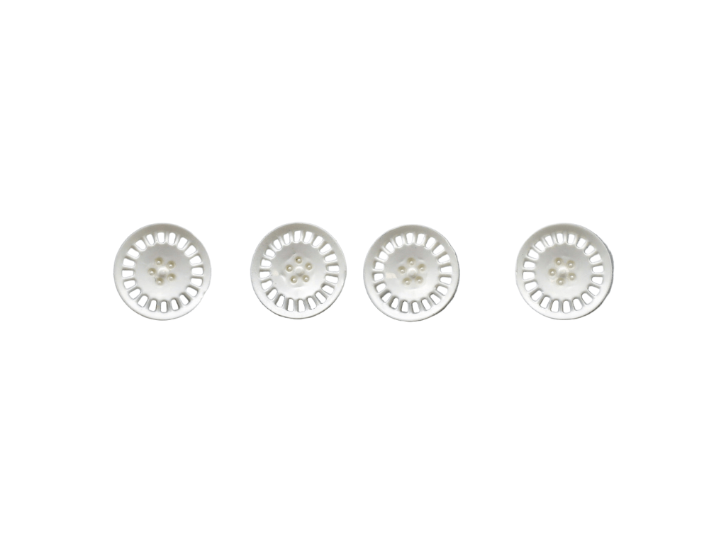 Avant Slot | Wheel Inserts | Opel Manta - White | 12mm Diameter | 20761