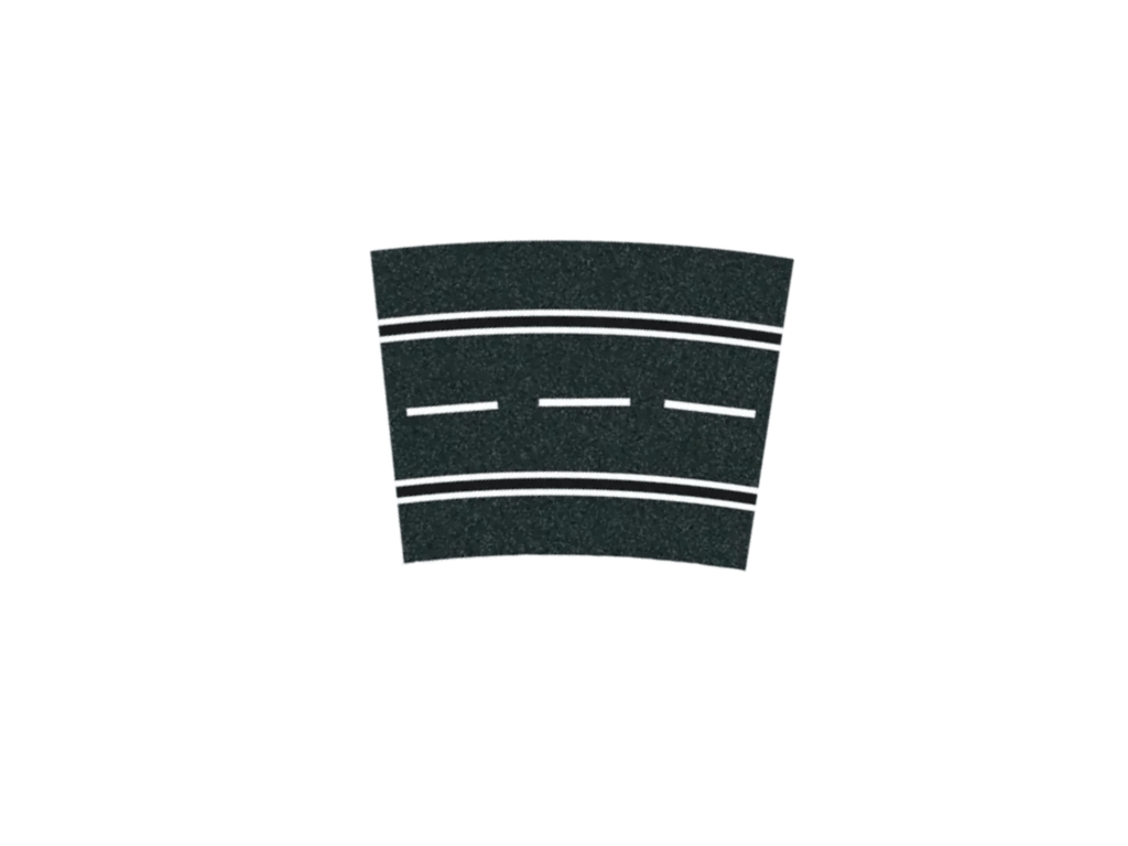 Carrera 124 & 132 | Curved Track - R4 / 15° | x12 Pack | 20578