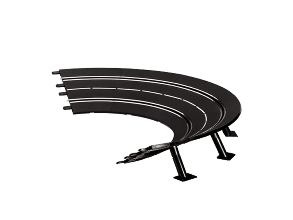 Carrera 124 & 132 | High Banked Curve 1/30° x6 Pack | 20574