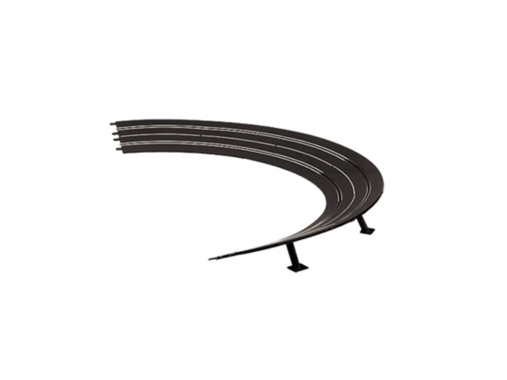 Carrera 124 & 132 | High Banked Curve 4/15° x12 Pack | 20579