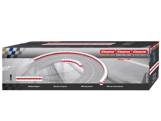 Carrera 124 & 132 | Tire Wall Stacks x6 Pack | 21126