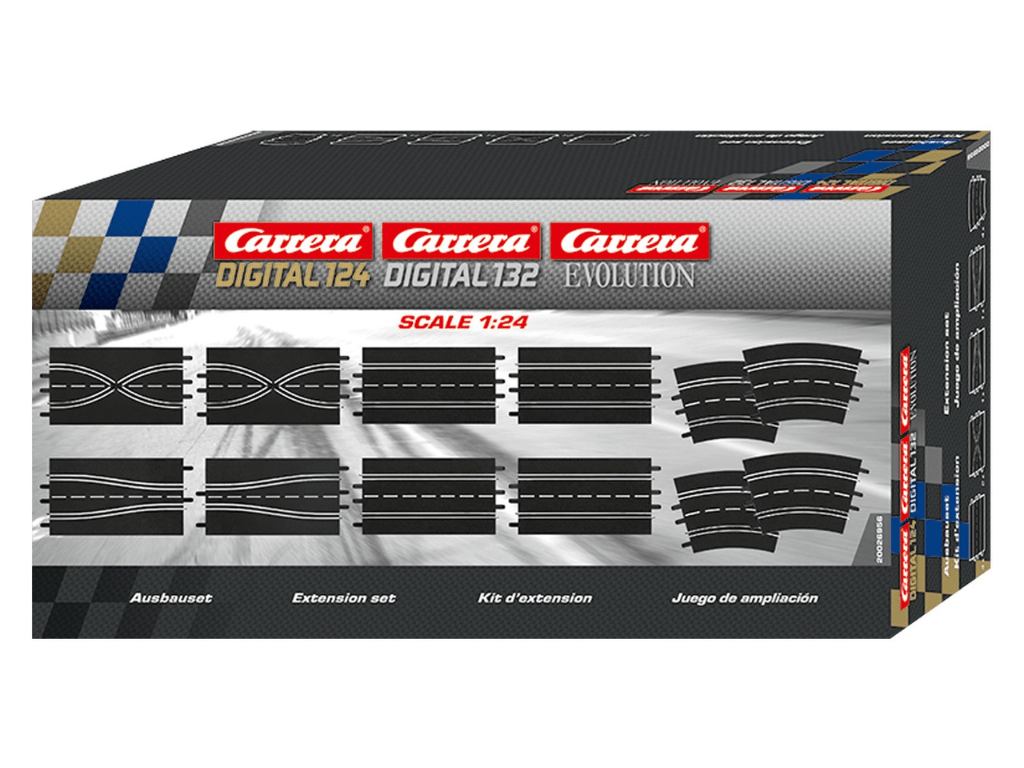 Carrera 124 & 132 | Track Extension Set - 3 | x12 Pack | 26956
