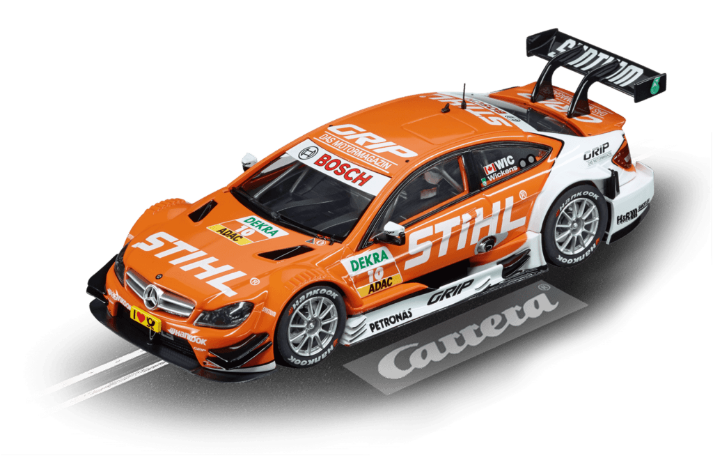 Carrera 132 | Axle Assembly - Front & Rear | Mercedes-AMG C-Coupé DTM | 1/32 Slot Car Parts