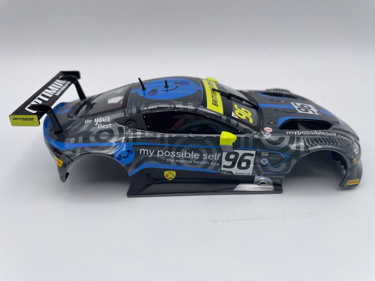 Carrera 132 | Body Shell | Aston Martin Vantage AMR GT3 / GTE | 96 Optimum Motorsport | 31020 / 27696