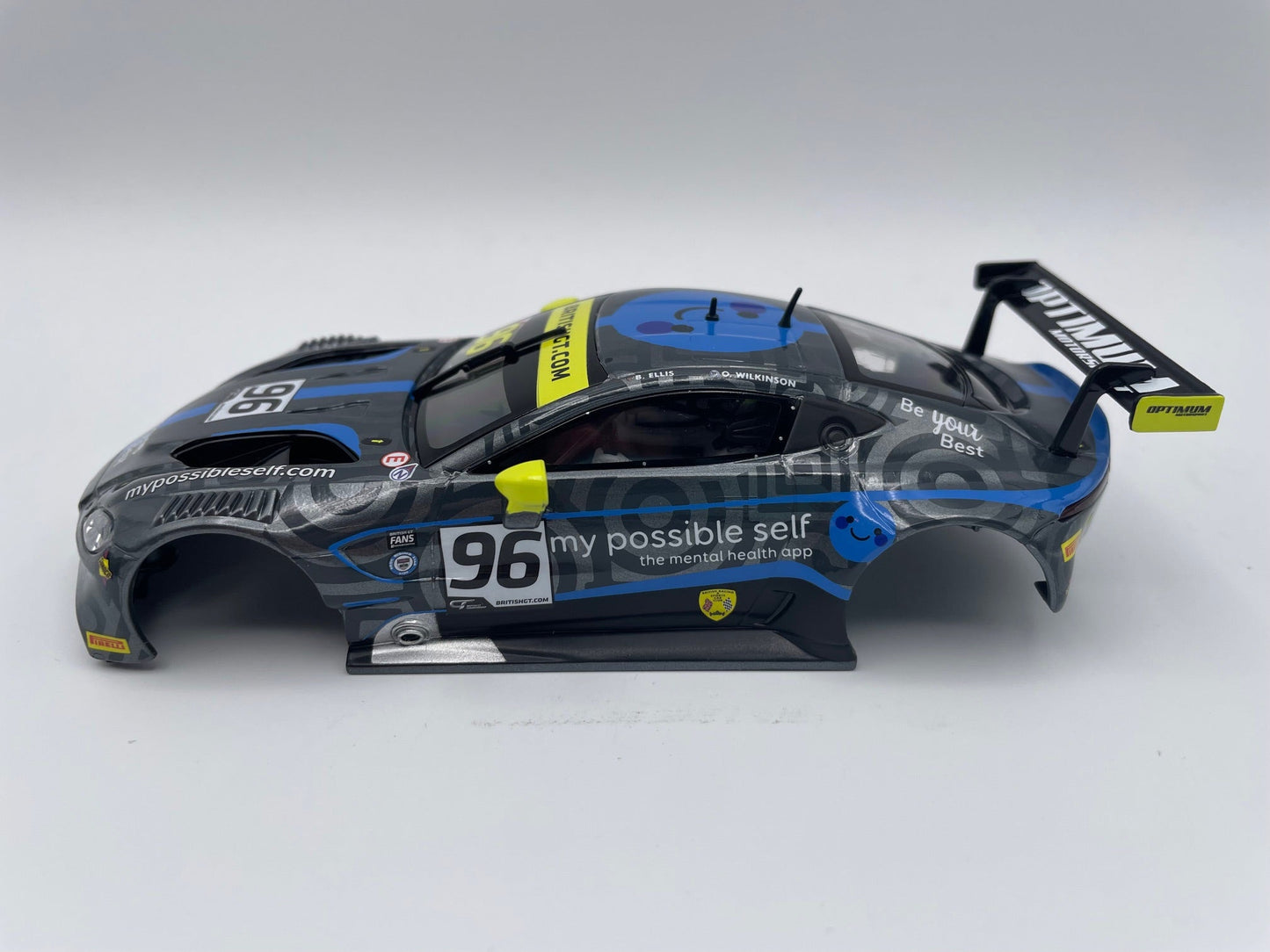 Carrera 132 | Body Shell | Aston Martin Vantage AMR GT3 / GTE | 96 Optimum Motorsport | 31020 / 27696