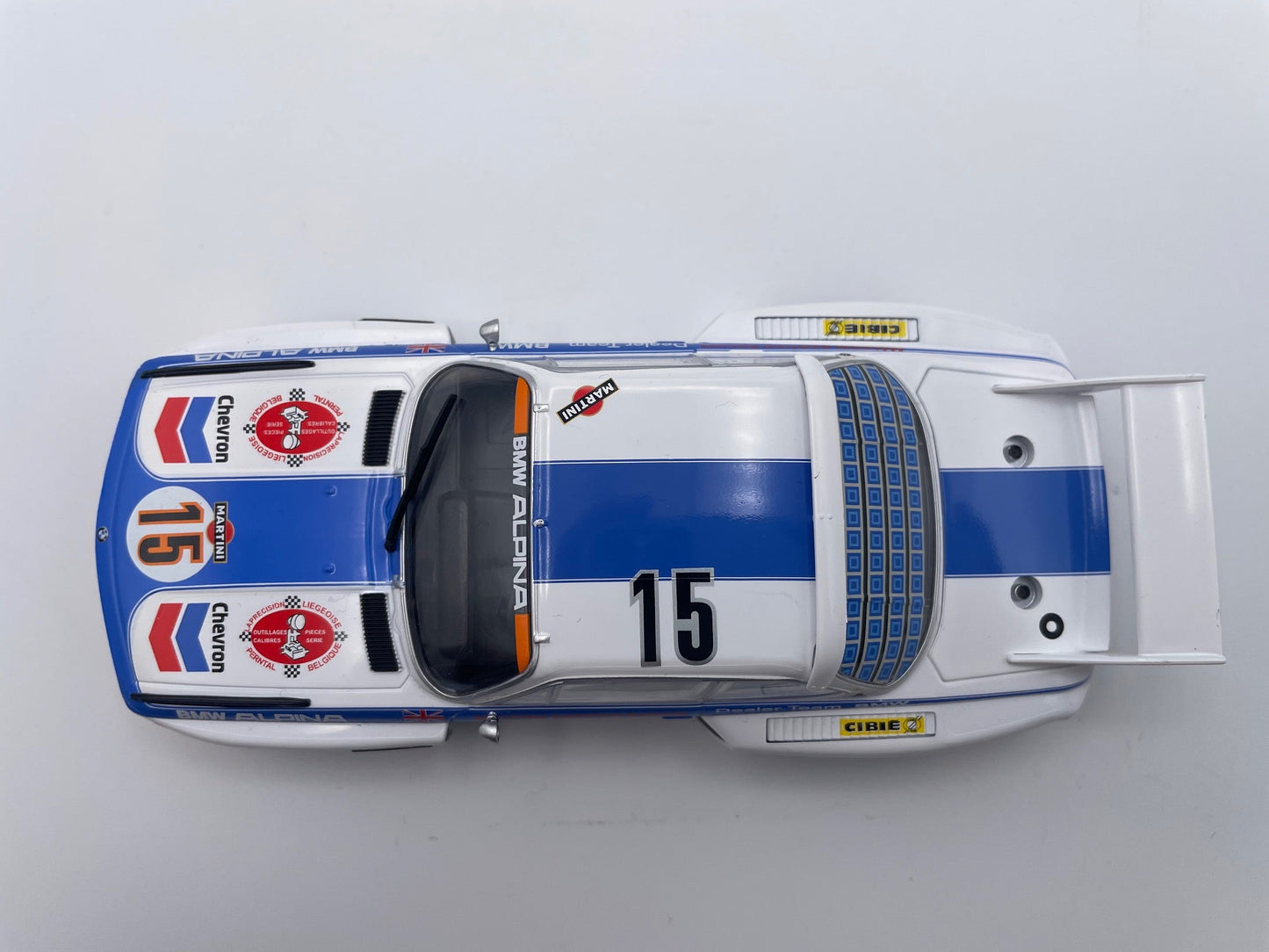 Carrera 132 | Body Shell | BMW 3.5 CSL | #15 Malcolm Gartian Racing - Spa 1973 | 27789