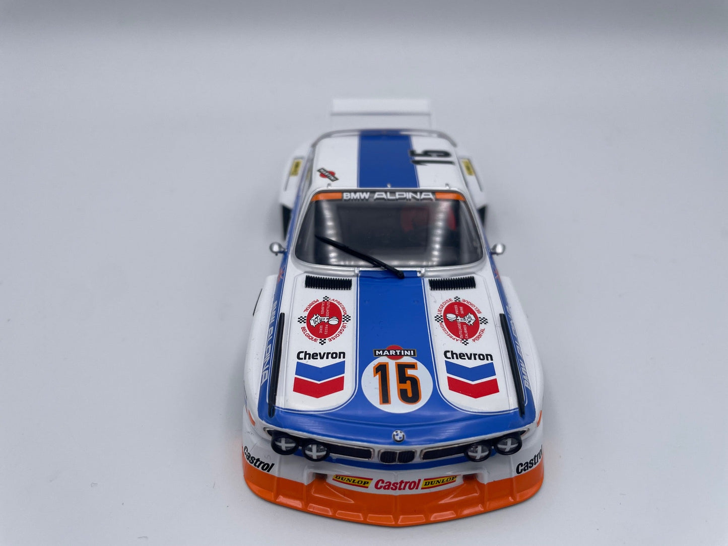 Carrera 132 | Body Shell | BMW 3.5 CSL | #15 Malcolm Gartian Racing - Spa 1973 | 27789
