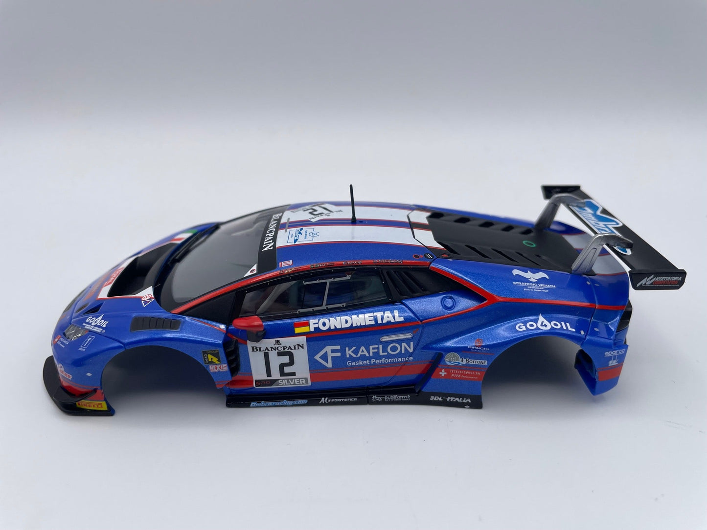 Carrera 132 | Body Shell | Lamborghini Huracán GT3 / GT3 Evo | 12 Ombra Racing | 31030 / 27706