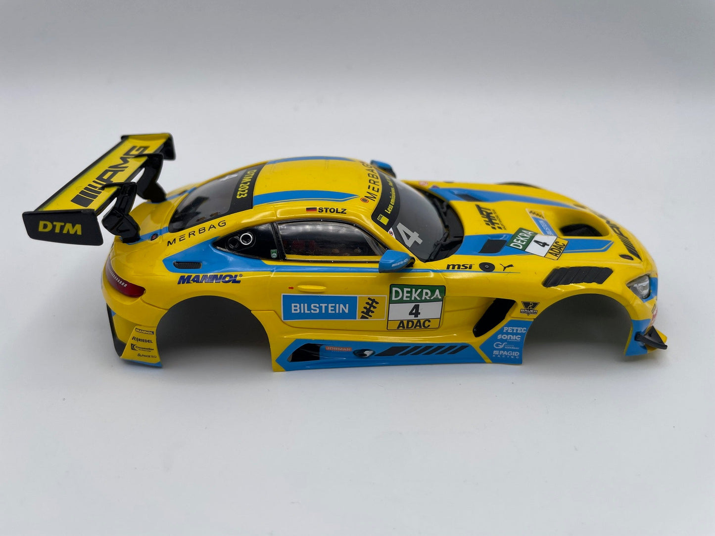 Carrera 132 | Body Shell | Mercedes - AMG GT3 Evo | #4 Bilstein - DTM 2023 | 27775