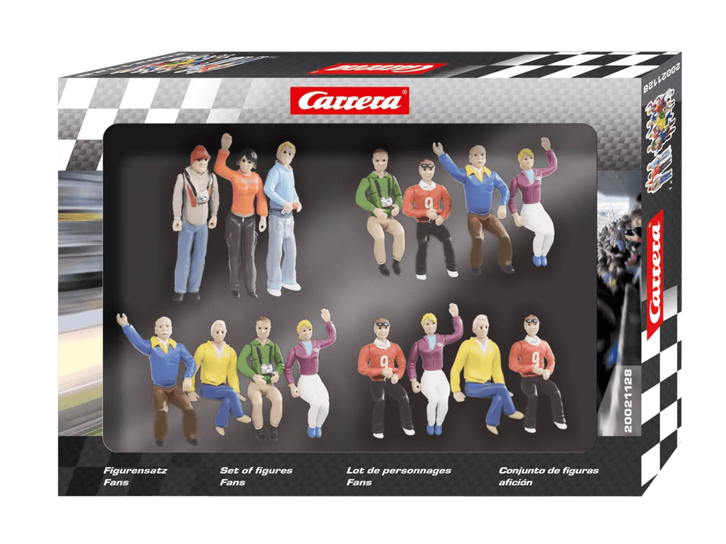 Carrera 132 | Figures - Audience / Spectators | x15 Pack | 21128
