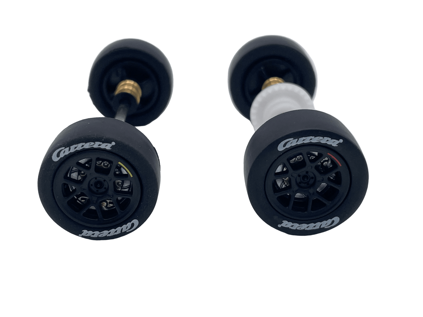Carrera 132 | Front & Rear Axle Assembly w/ Wheels | Aston Martin Vantage AMR GT3 | #98 Northwest - Daytona 2022 | 27783 - Custom Build