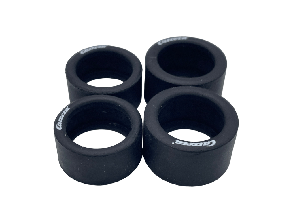 Carrera 132 | Rubber Tires x4 Pack | BMW M1 Procar