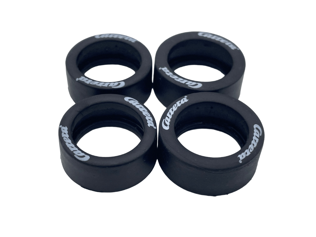 Carrera 132 | Rubber Tires x4 Pack | Chevrolet Corvette C7 GT3 - R