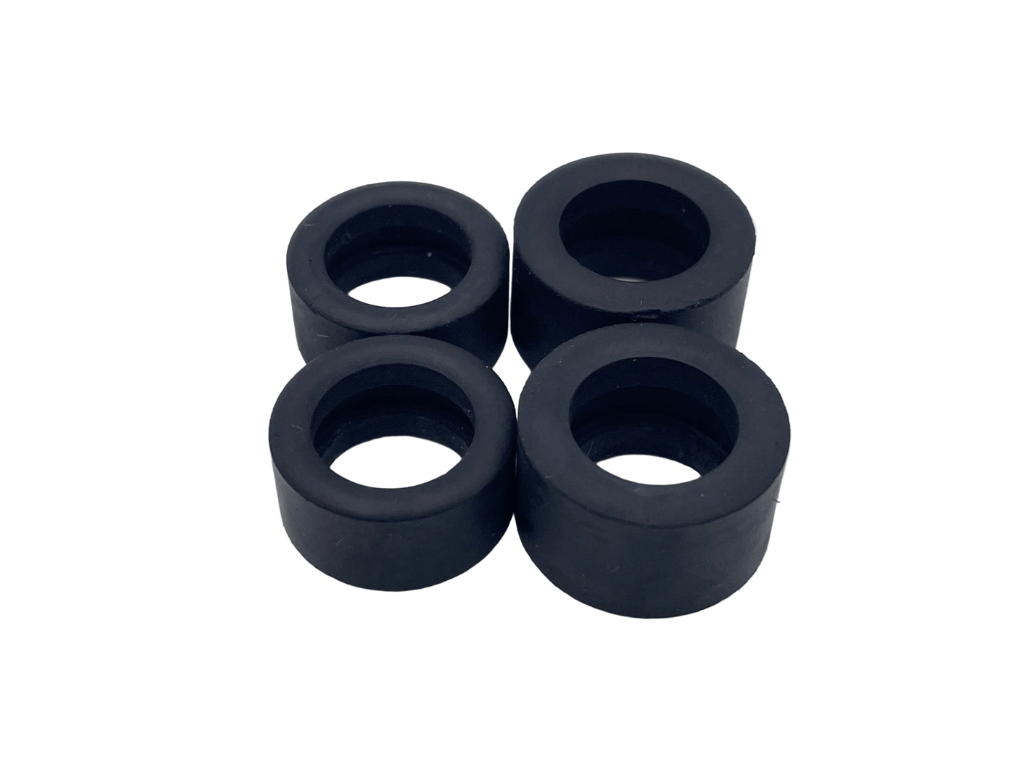 Carrera 132 | Rubber Tires x4 Pack | Ferrari 512 BB LM