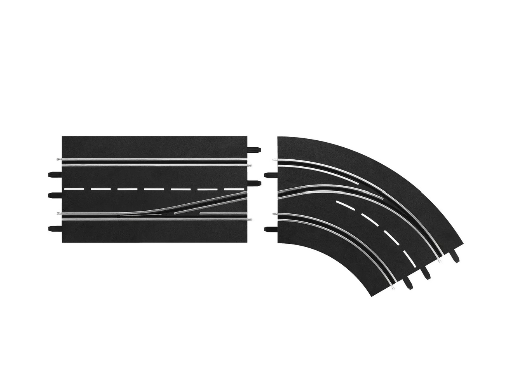 Carrera Digital 124 & 132 | Lane Change Curve - Right | Inside Lane to Outside | 30364