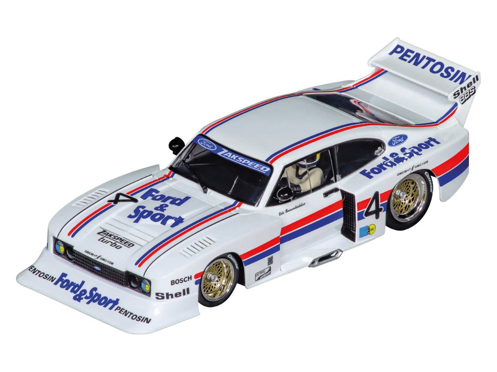 Carrera Digital 124 | Ford Capri Zakspeed Turbo | 4 Ford & Sport - DRM 1982 | 23996