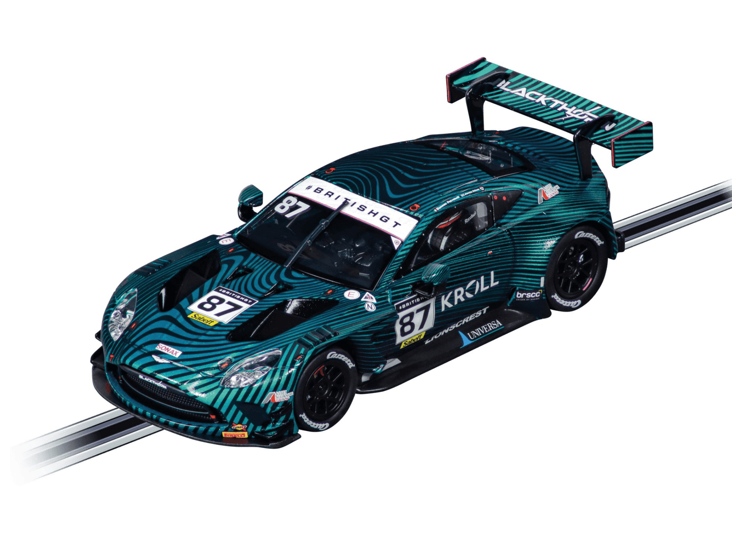 Carrera Digital 132 | Aston Martin Vantage AMR GT3 Evo | 87 Blackthorn - British GT 2024 | 32069