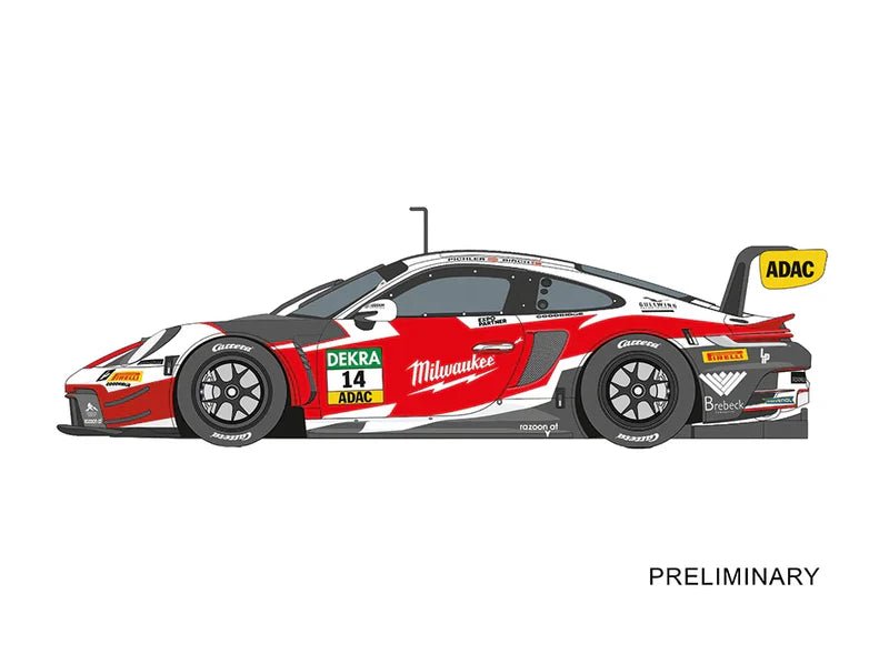 Carrera Digital 132 | Porsche 911 GT3 R | 14 Milwaukee Razoon | 32111 | 1/32 Slot Car