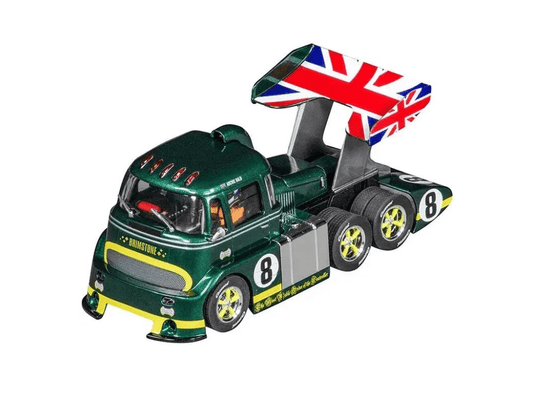Carrera Digital 132 | Race Truck - Truckster Cabover | #8 British Raging Green | 31093
