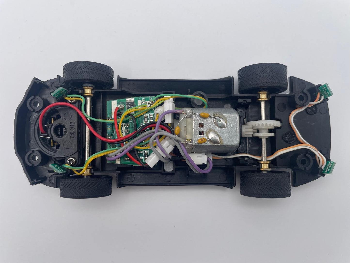Carrera Evolution | Complete Chassis Assembly | Porsche 911 Carrera S Cabriolet