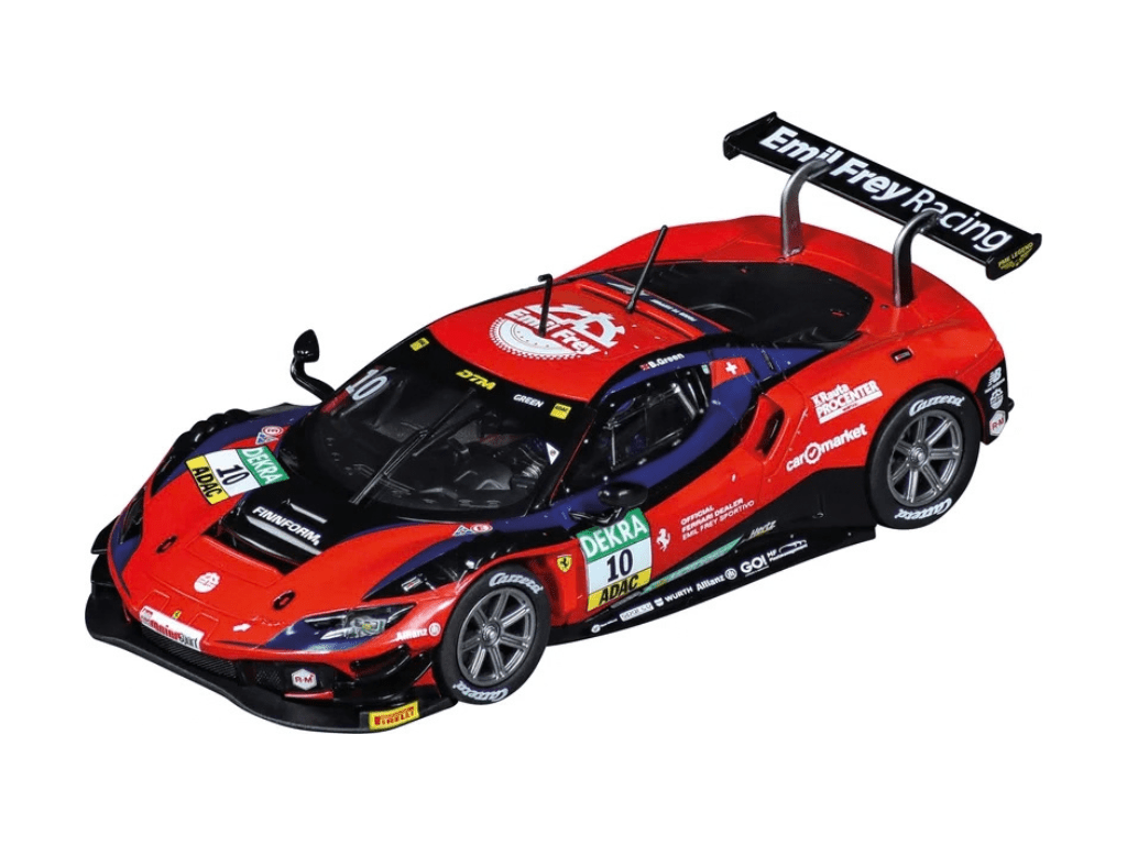 Carrera Evolution | Ferrari 296 GT3 | #10 Emil Frey Racing | 27885 | 1/32 Custom Build Slot Car