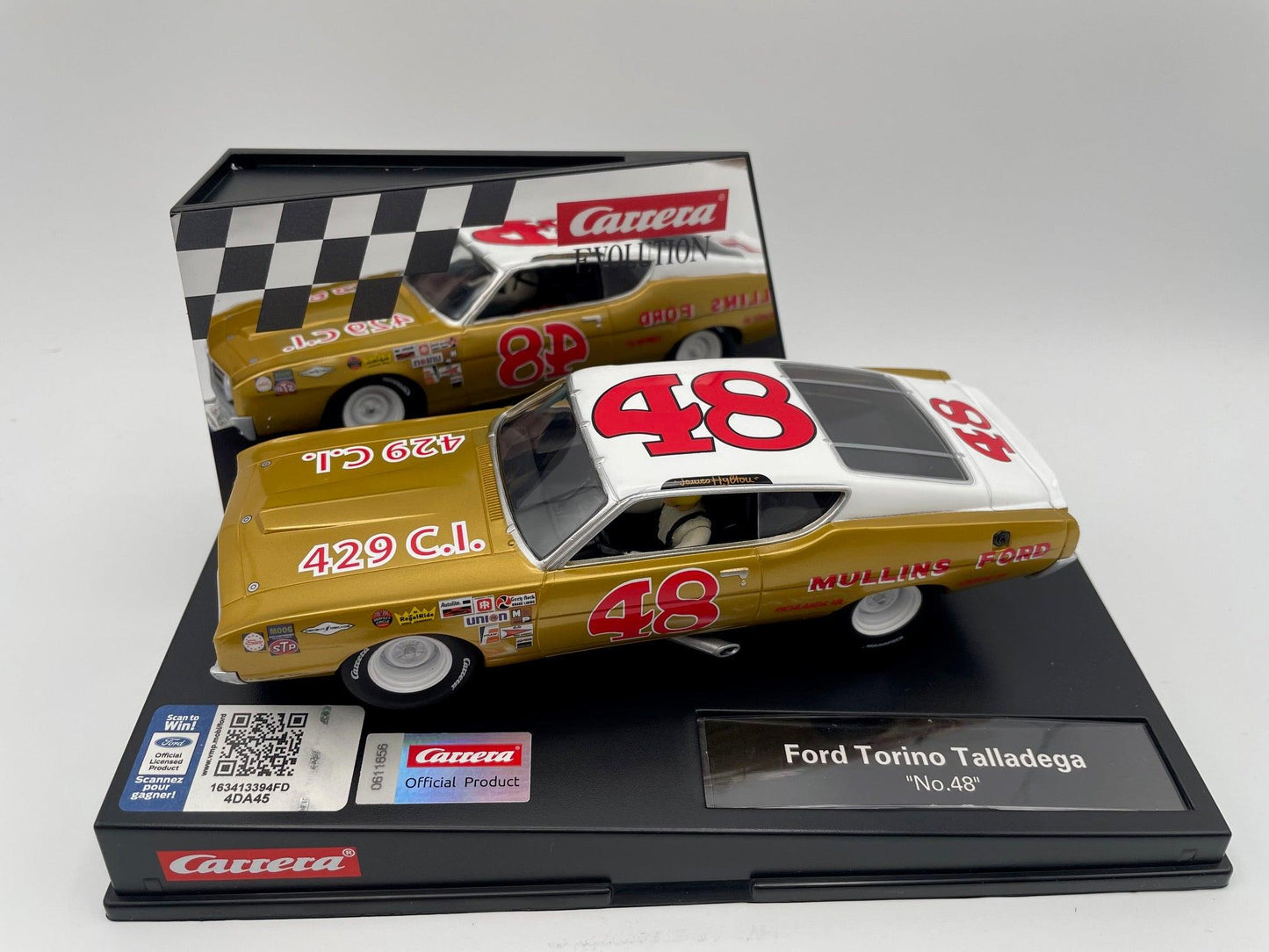 Carrera Evolution - Ford Torino Talladega - #48 Mullins Ford - 27659