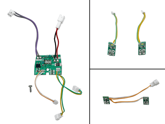 Carrera Evolution | LED Front & Rear Light Kit | Fits KTM X - Bow GT2 / GTX Models | Includes Stainless Steel Mounting Screw