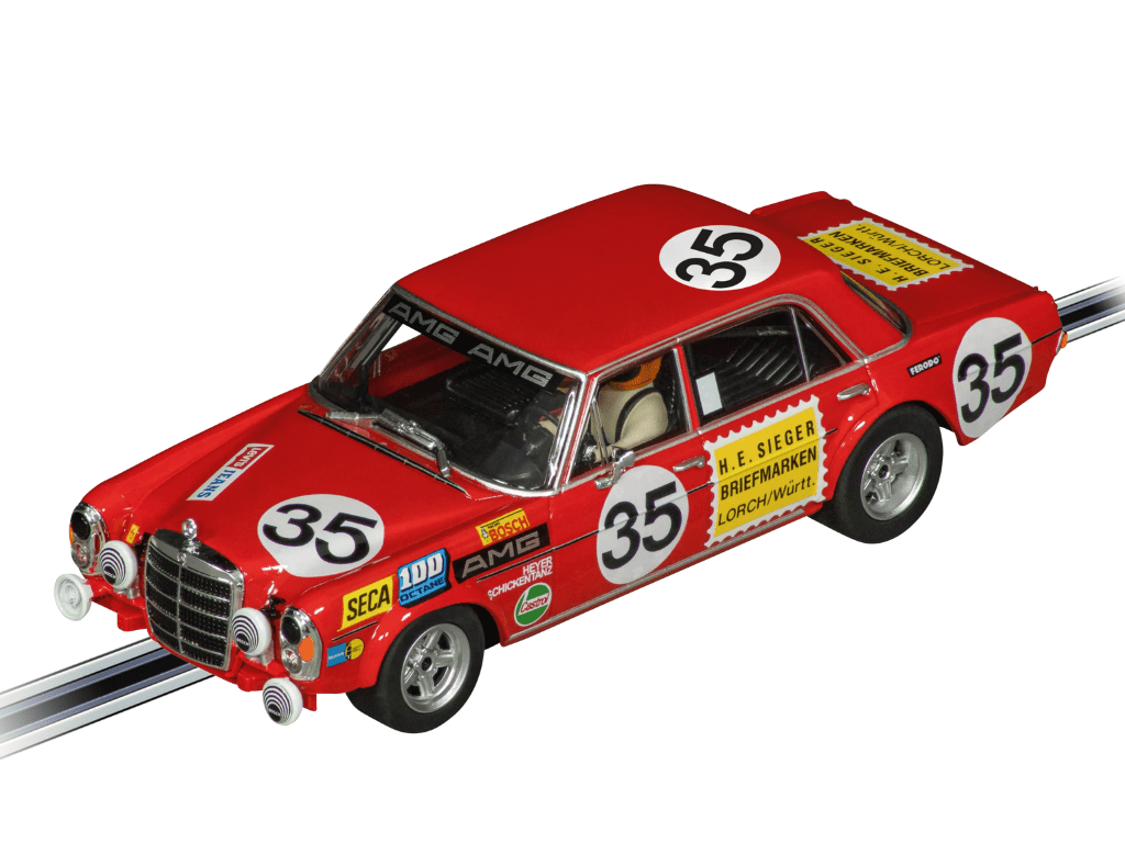 Carrera Evolution | Mercedes - Benz 300 SEL 6.3 AMG | #35 Red Pig - Spa 1971 | 27712 - Custom Build