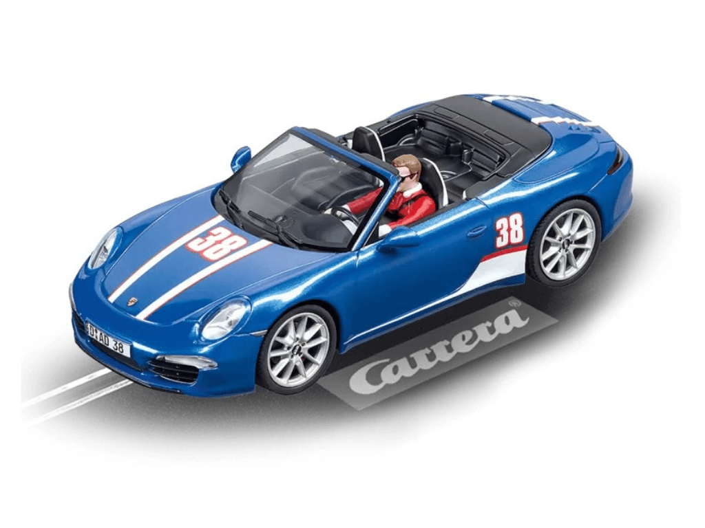 Carrera Evolution | Porsche 911 Carrera S Cabriolet | #38 Blue | 27550