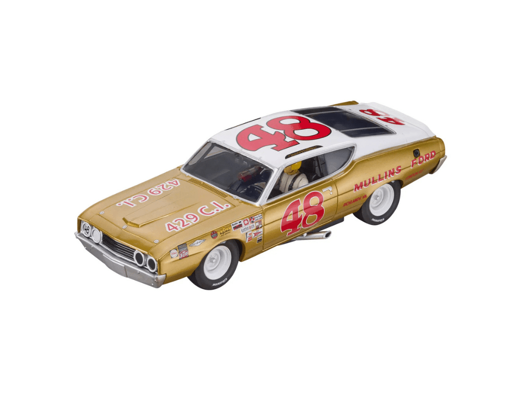 Carrera Evolution | Speedway Champions - Slot Car Racing Set | NASCAR Charger vs. Torino | 25241