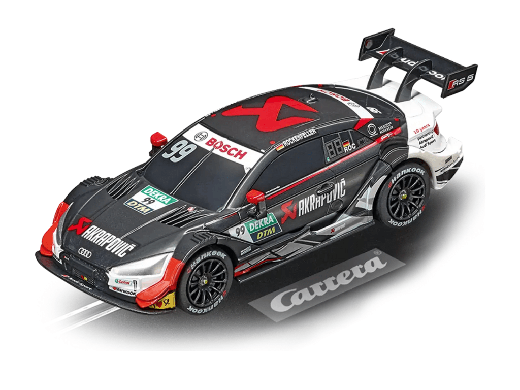 Carrera GO!!! | Audi RS 5 DTM Turbo | 99 Akrapovič | 64173 | 1/43 Slot Car