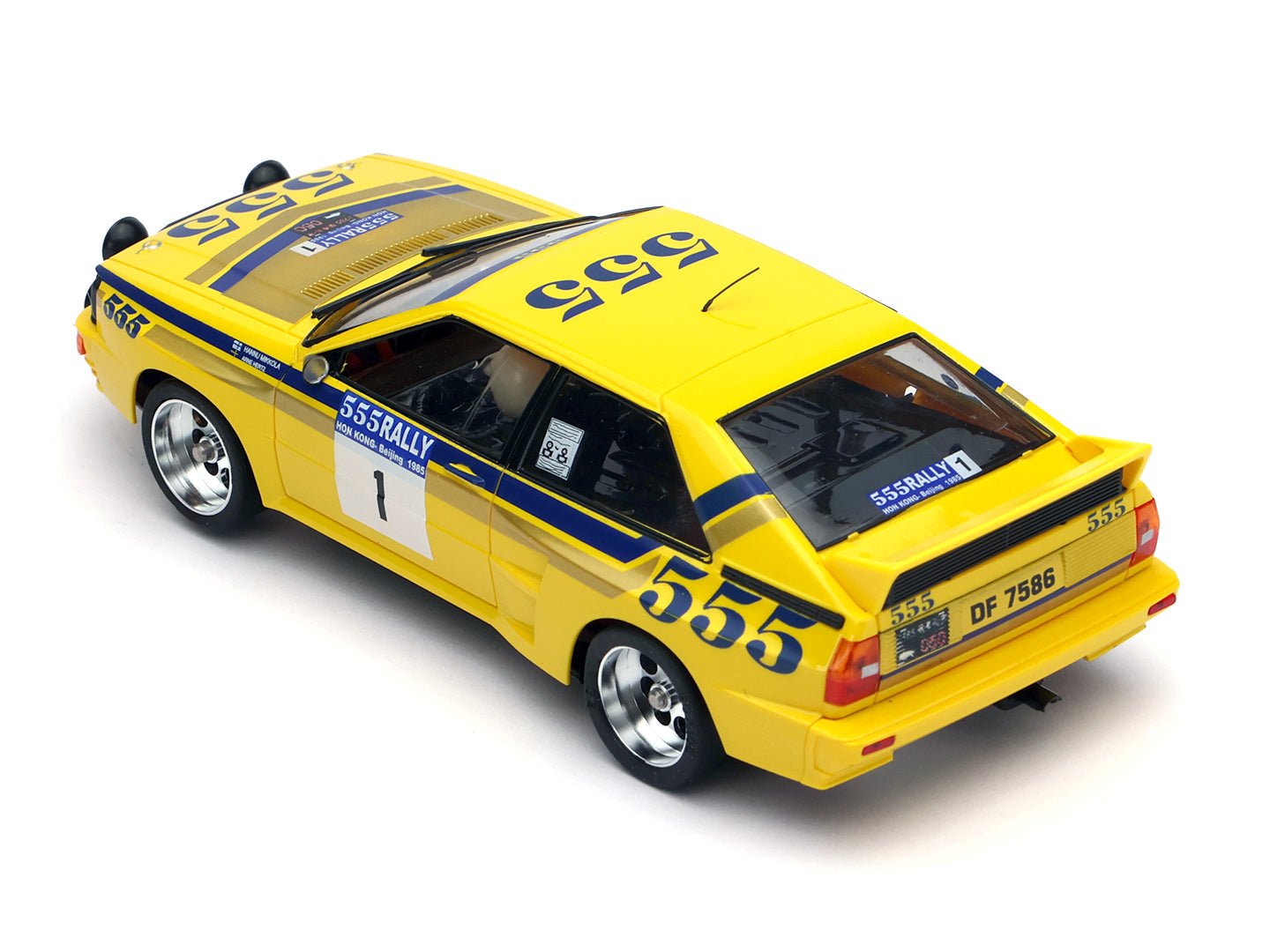 Fly | Audi Quattro A2 | #1 555 Audi Sport - Hong Kong - Beijing Rally 1985 | EVO3 Racing | PRE - ORDER - A2003R