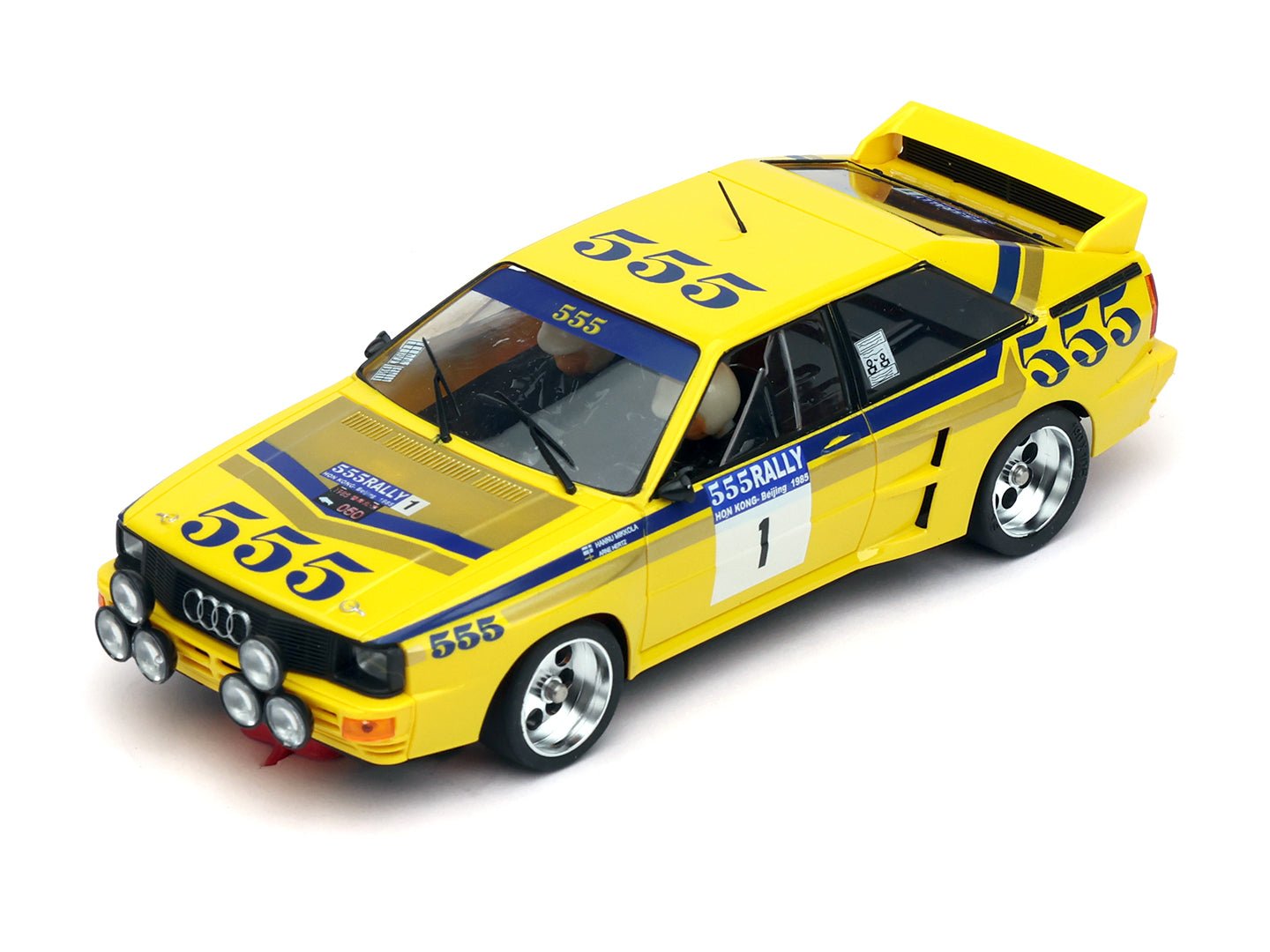 Fly | Audi Quattro A2 | #1 555 Audi Sport - Hong Kong - Beijing Rally 1985 | EVO3 Racing | PRE - ORDER - A2003R