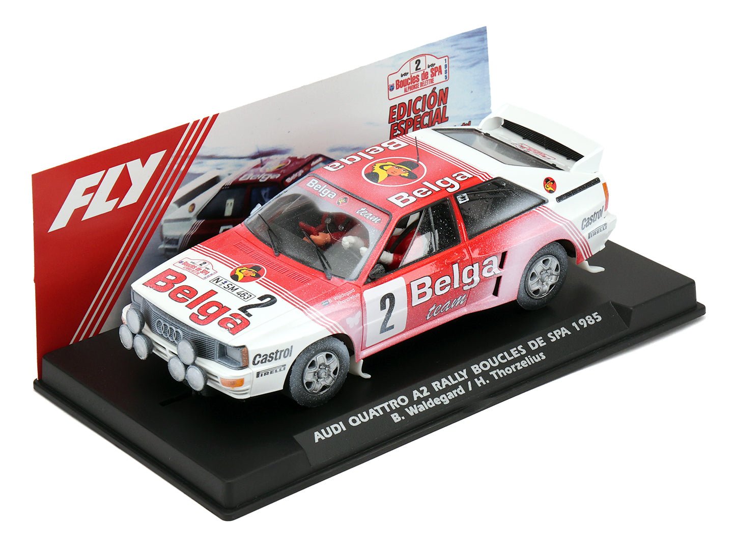 Fly | Audi Quattro A2 | #2 Belga - ERC 1985 | Race Dirty | E2089AR