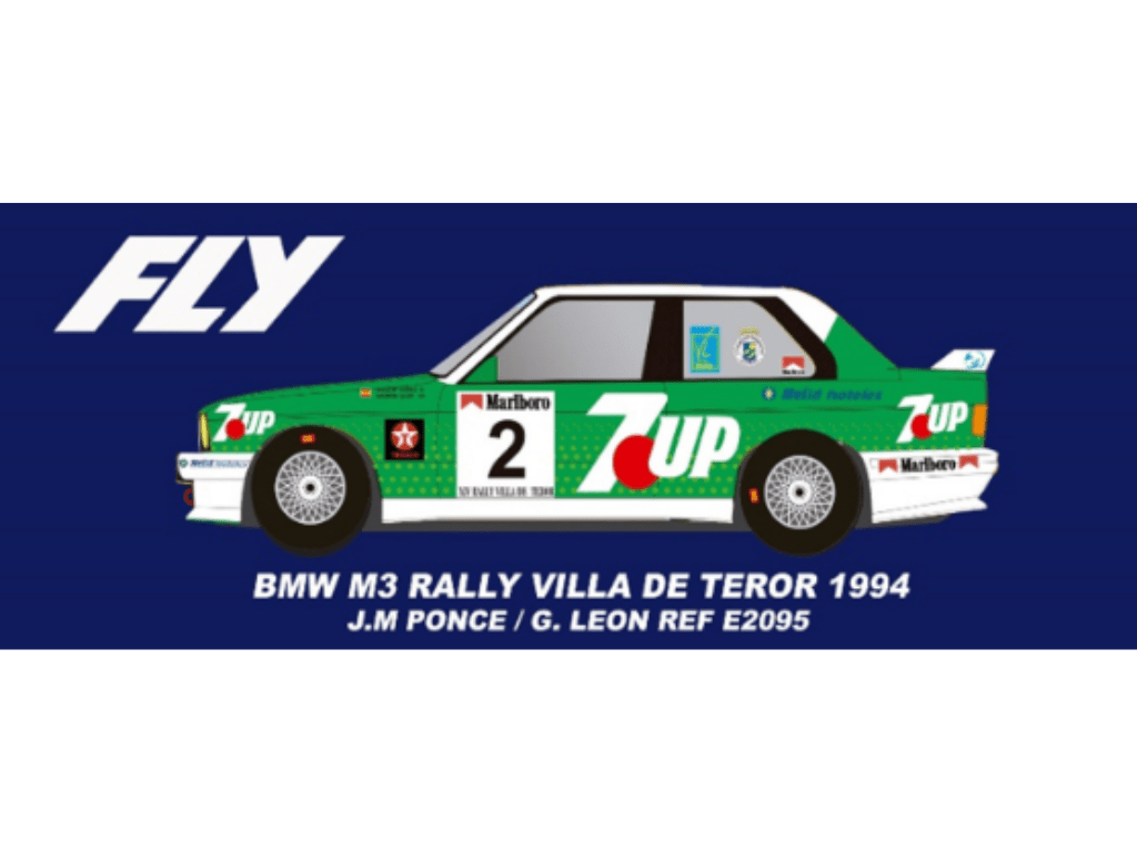Fly | BMW M3 E30 | #2 7UP - Rally Villa de Teror 1987 | PRE - ORDER - E2095