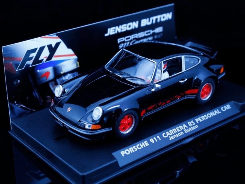 Fly | Porsche 911 Carrera RS 2.7 | Black & Red - Jenson Button | A2073
