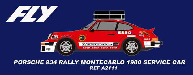 Fly | Porsche 911 SC | Service Car | A2111 | 1/32 Slot Car