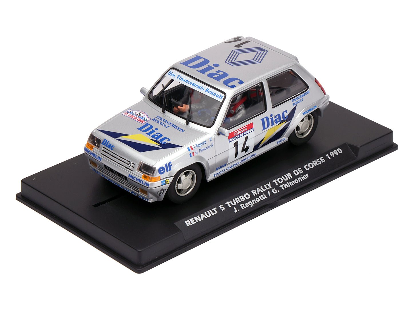 Fly | Renault 5 GT Turbo | #14 Diac - WRC 1990 | PRE - ORDER - A2061