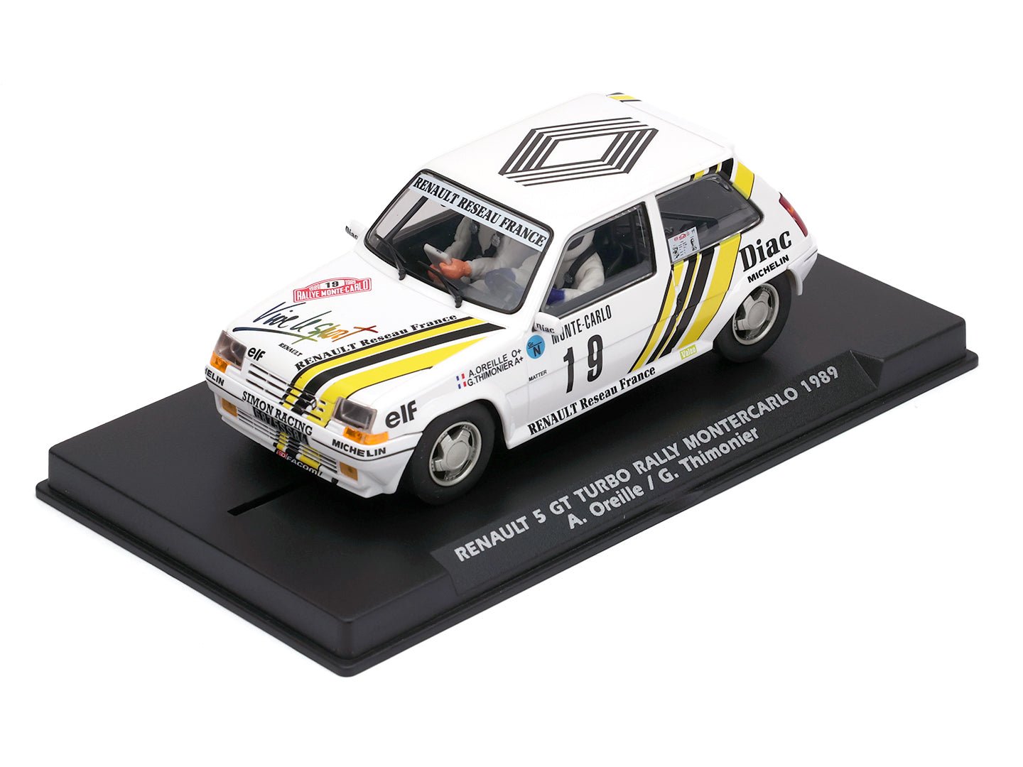 Fly | Renault 5 GT Turbo | #19 Diac - WRC 1989 | PRE - ORDER - A2059