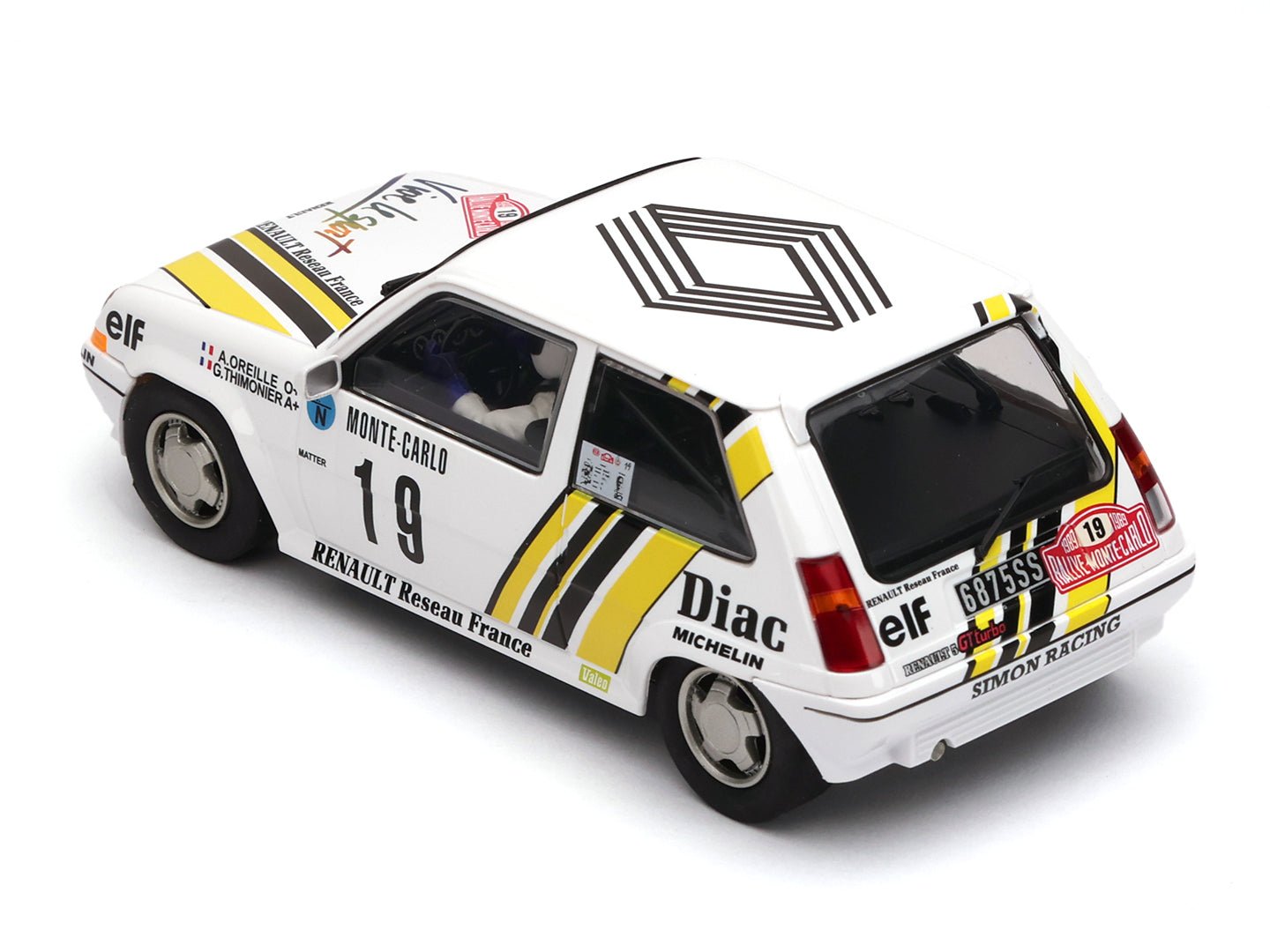 Fly | Renault 5 GT Turbo | #19 Diac - WRC 1989 | PRE - ORDER - A2059