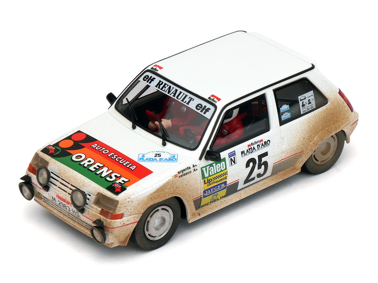 Fly | Renault 5 GT Turbo | #25 Orense - Rally Platja d'Aro 1988 | Race Dirty | A2076AR