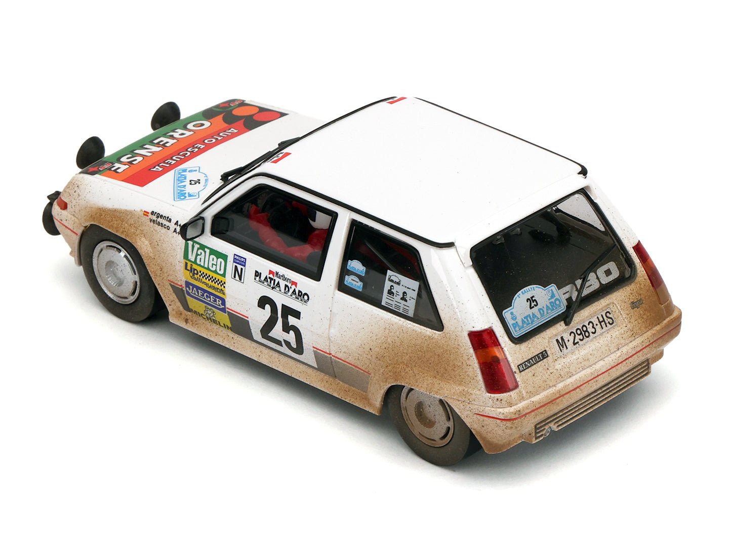 Fly | Renault 5 GT Turbo | #25 Orense - Rally Platja d'Aro 1988 | Race Dirty | A2076AR