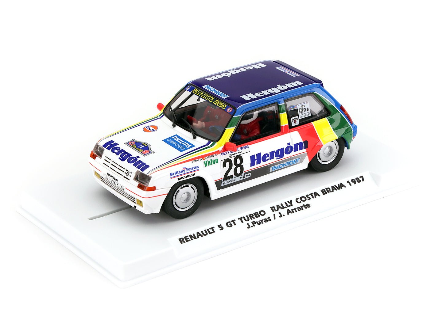 Fly | Renault 5 GT Turbo | #28 Hergóm - Rally Costa Brava 1987 | E2073